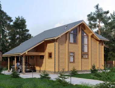 деревянные дома из бруса под ключ